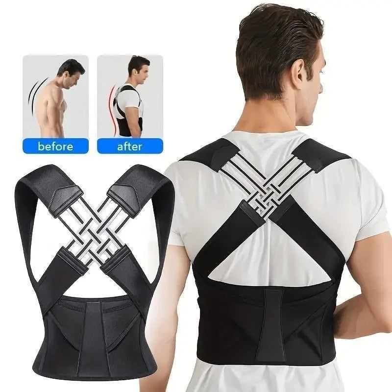Adjustable Back Posture Corrector/ Slouching Relieve Pain Belt Women Men |🔥FLAT 50% OFF SALE