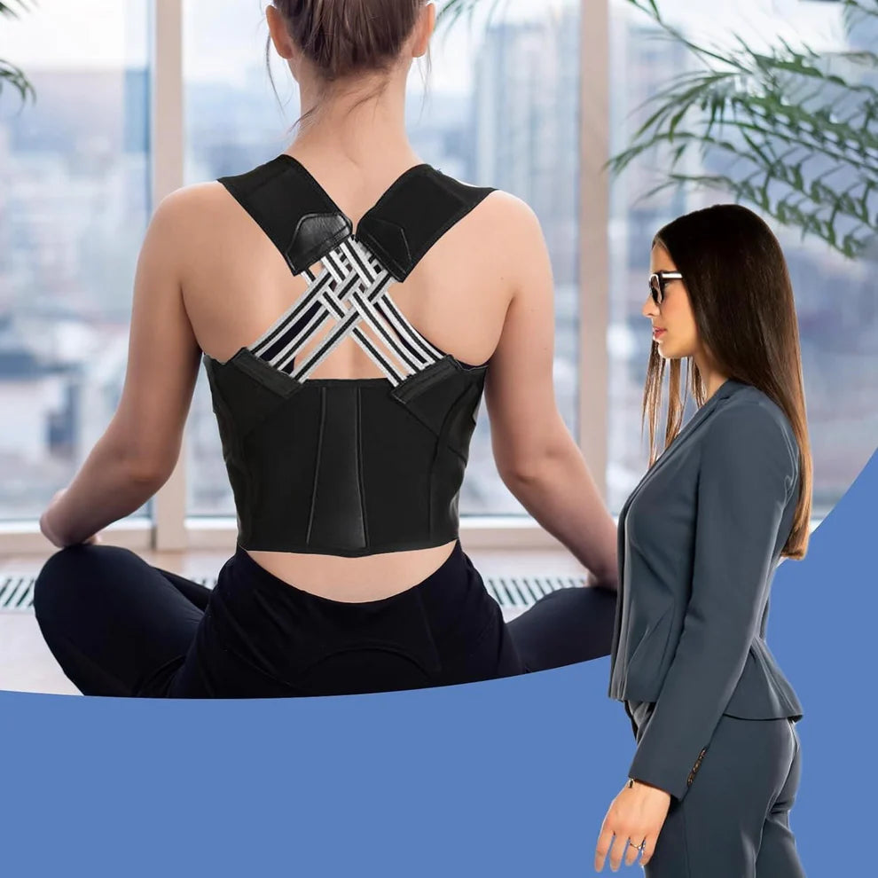 Adjustable Back Posture Corrector/ Slouching Relieve Pain Belt Women Men |🔥FLAT 50% OFF SALE