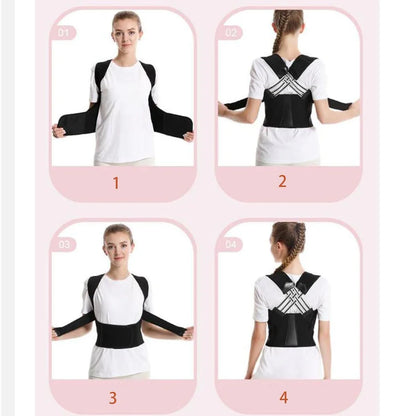 Adjustable Back Posture Corrector/ Slouching Relieve Pain Belt Women Men |🔥FLAT 50% OFF SALE