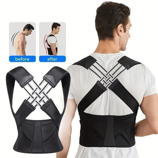 Adjustable Back Posture Corrector/ Slouching Relieve Pain Belt Women Men |🔥FLAT 50% OFF SALE
